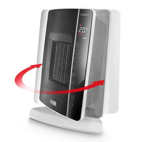 De'Longhi 2400W Ceramic Desk Fan Heater with Silence System