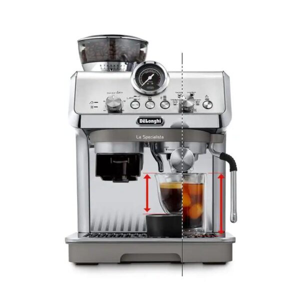 De'Longhi La Specialista Arte Evo Cold Brew Manual Coffee Machine Metal
