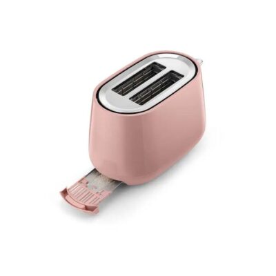 De'Longhi Eclettica 2 Slice Toaster Pink