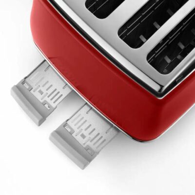 De'Longhi Icona Capitals 4 Slice Toaster Red