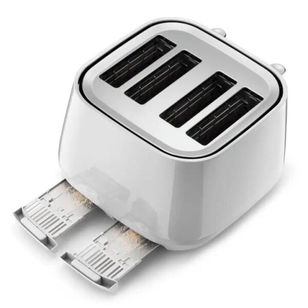 De'Longhi Eclettica 4 Slice Toaster White