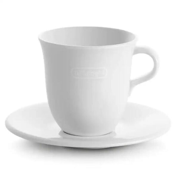 De'Longhi Porcelain Cappuccino Cups 270ml Set of 2