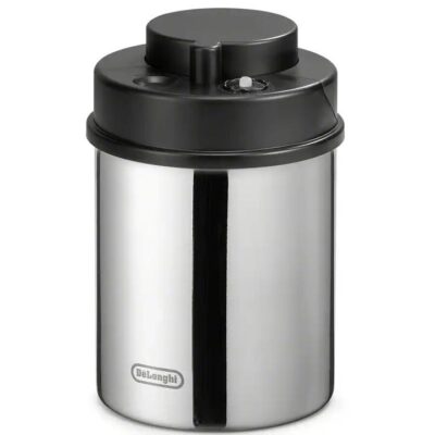 De'Longhi Vacuum Canister For Beans Storage (Silver)