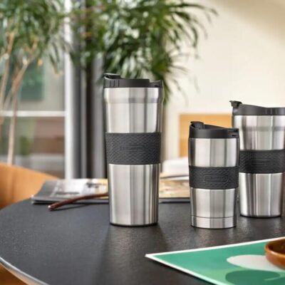 De'Longhi Thermal Travel Cup in Stainless Steel Double Wall