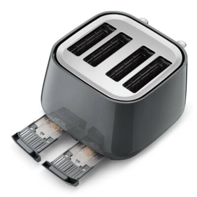 De'Longhi Eclettica 4 Slice Toaster Grey