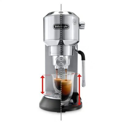 De'Longhi Dedica Arte Manual Coffee Machine Metal