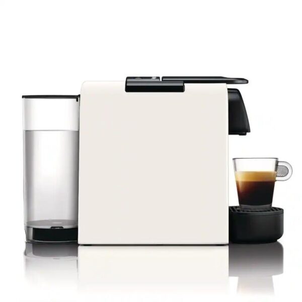 De'Longhi Essenza Mini Nespresso Capsule Coffee Machine with Aeroccino White