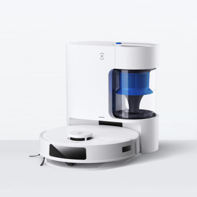 Ecovacs DEEBOT N20 PRO PLUS White Robot Vacuum & Mop for Pet Hair (Bagless, Mapping, App)