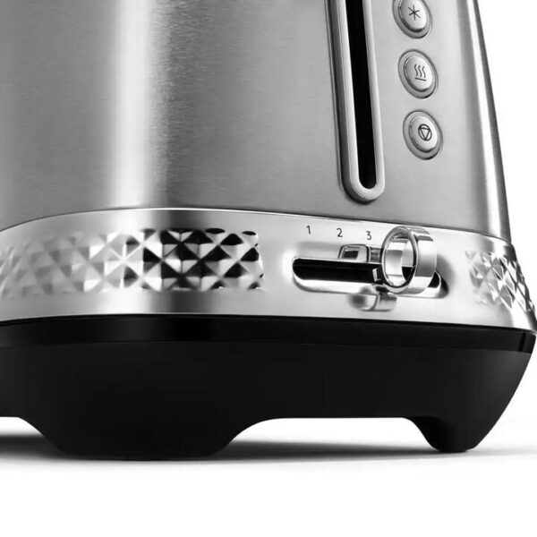 De'Longhi Diadema 2 Slice Toaster Metal