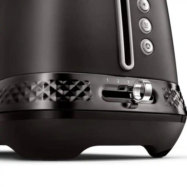 De'Longhi Diadema 2 Slice Toaster Onyx Black