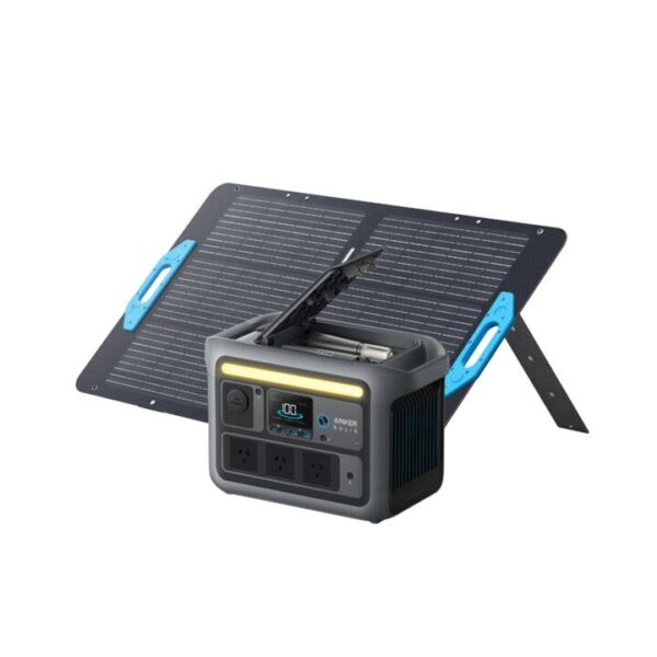 Anker SOLIX C800 Plus Solar Generator + 100W Solar Panel