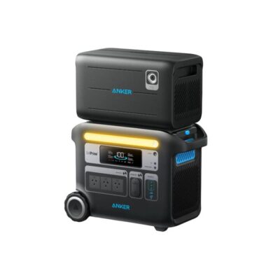 Anker SOLIX F2000 + BP2000 Expansion Battery Go Without Solar