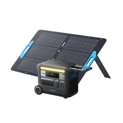 Anker SOLIX F2000 Solar Generator + 100W Solar Panel
