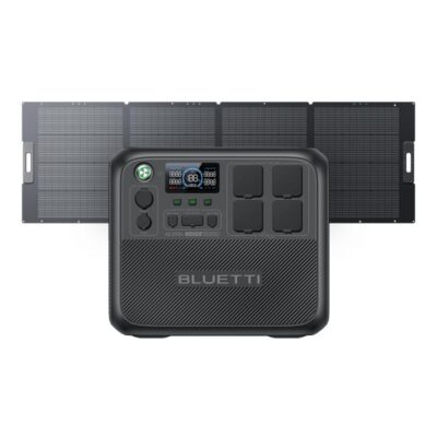 Bluetti AC200L+2*PV200D | 2400W, 2048Wh, 400W Solar Kit