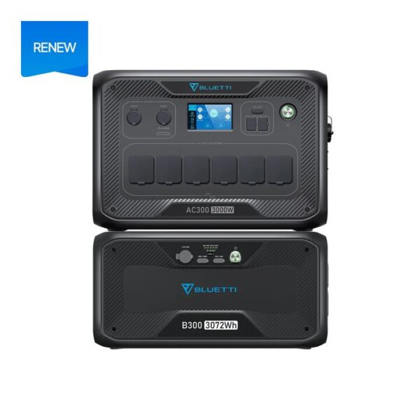Bluetti AC300+1*B300 | 3000W, 3072Wh Power Kit