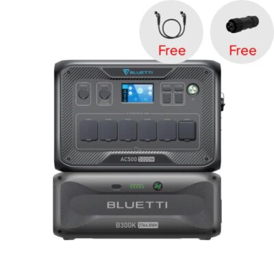 Bluetti AC500+B300K (Free P090D-P150D Cable and M28 Connector)  | 5000W, 2764.80Wh Power Kit