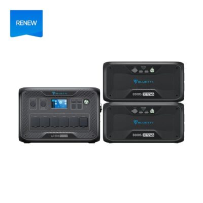 Bluetti AC500+2*B300S | 5000W, 6144Wh Power Kit