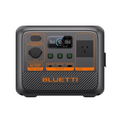 Bluetti AC50P+PV120D | 700W, 504Wh, 120W Solar Kit