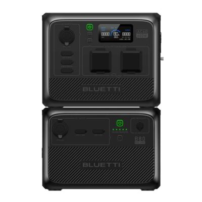 Bluetti AC60+B80+PV120D | 600W, 1209Wh, 120W Solar Kit