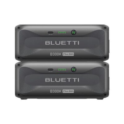 Bluetti BLUETTI 2*B300K Expansion Battery(P090A Long Cable)   | 5,529.6Wh