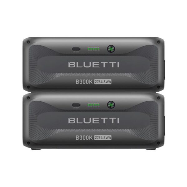 Bluetti BLUETTI 2*B300K Expansion Battery(P090A Long Cable)   | 5,529.6Wh
