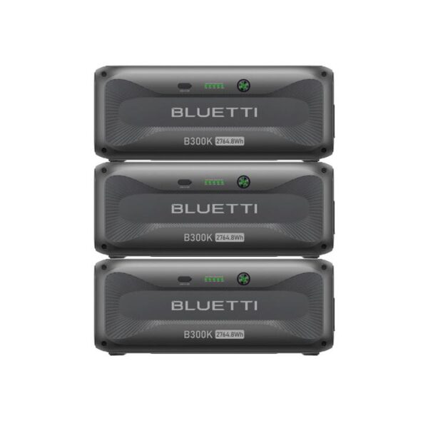 Bluetti BLUETTI 3*B300K Expansion Battery(P090A Long Cable)  | 8,294.4Wh