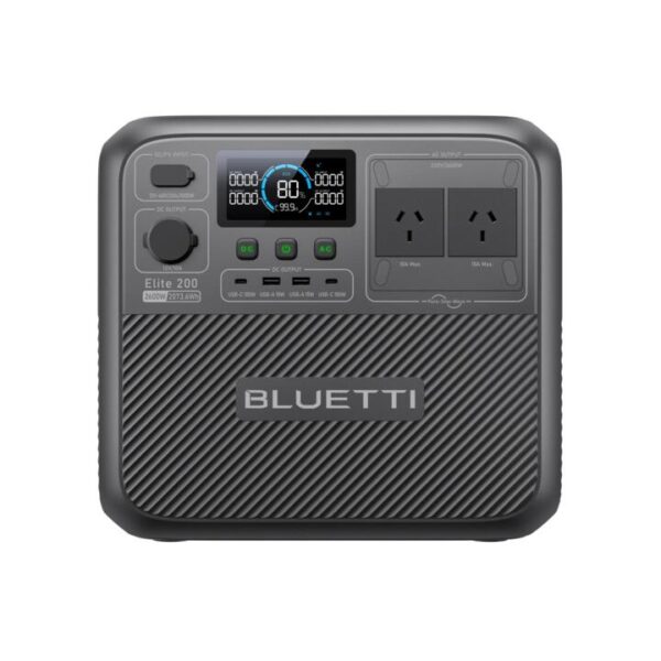 Bluetti Elite 200 V2+200W |2,600W  | 2,073.6Wh | 200W Solar