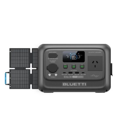 Bluetti Elite 30 V2+PV60F | 600W, 288Wh, 60W Solar Kit