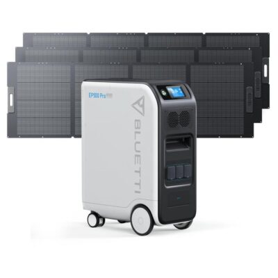 Bluetti EP500PRO+3*PV350D | 3000W, 5100Wh, 1050W Solar Kit
