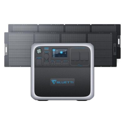 Bluetti AC200P+1*PV350D | 2000W, 2000Wh, 350W Solar Kit