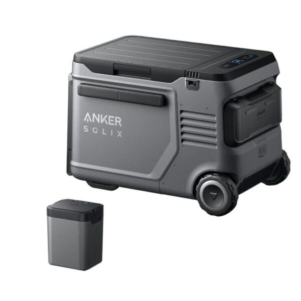 Anker SOLIX EverFrost 2 40L Electric Cooler + 100W Solar Panel 100W Portable Solar Panel