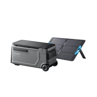 Anker SOLIX EverFrost 2 58L Electric Cooler + 100W Solar Panel