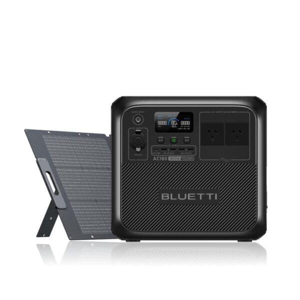 Bluetti AC180+PV100 | 1800W, 1152Wh, 100W Solar Kit