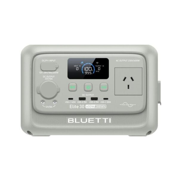 Bluetti Elite 30 V2 | 288Wh, 600W Power Station
