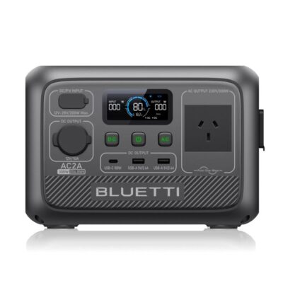 Bluetti AC2A+100W | 300W, 204Wh 100W Solar Kit