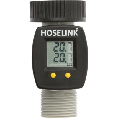 Hoselink Tap Flow Meter Gauge
