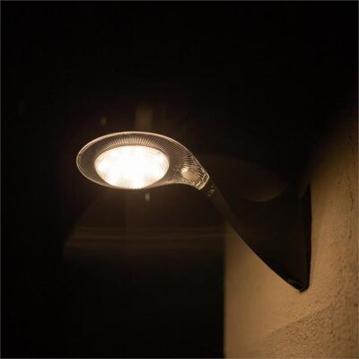 Hoselink Overhead Round Solar Wall Light with Sensor 13LED