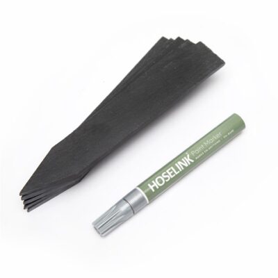 Hoselink Slate Plant Labels & Marker Pen Bundle