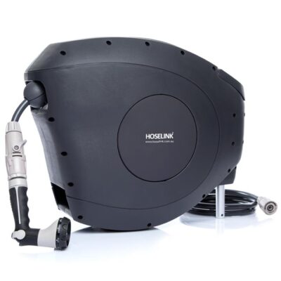 Hoselink 30m Retractable Hose Reel - Charcoal TEST