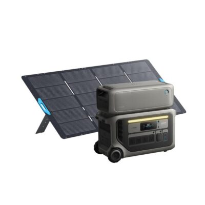 Anker SOLIX F3000 + Expansion Battery + 400W Portable Solar Panel 400W Portable Solar Panel