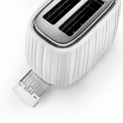 Delonghi Ballerina 2 Slice Toaster Opaline White