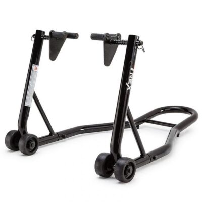 T-REX Motorcycle Front Stand Heavy-Duty Motorbike Lift Paddock Carrier Bike Fork