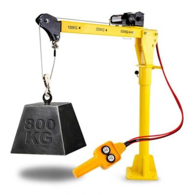 T-REX 800kg Electric Hoist Winch Crane 12V 360 Degree Engine Car Truck Lift NEW