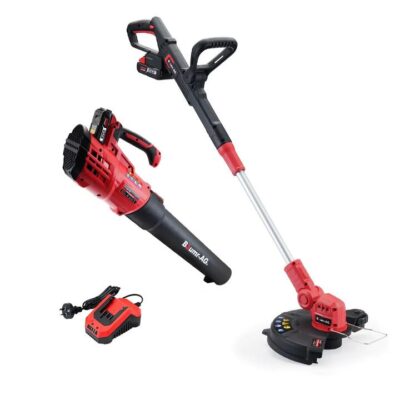 BAUMR-AG Whipper Snipper and Leaf Blower Combo Kit, with 20V SYNC Battery and Charger