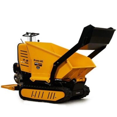 BAUMR-AG Motorised  Ride On Tracked Wheelbarrow Dumper, 10HP Briggs & Stratton Petrol Engine 500kg Capacity (BPR1000)
