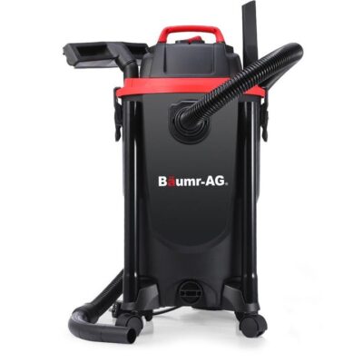 BAUMR-AG 30L 1200W Wet and Dry Vacuum Cleaner, with Blower, for Car, Workshop, Carpet