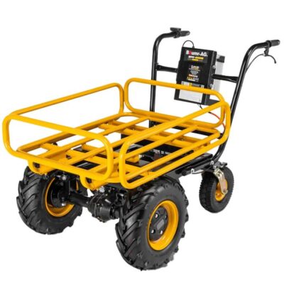 PRE-ORDER BAUMR-AG 40V Battery Powered Material Handling Dumper Wheelbarrow Motorised Electric, 300kg Capacity