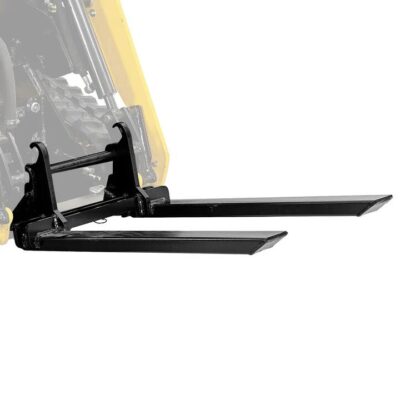PRE-ORDER BAUMR-AG Pallet Forks Accessory for BSR5000 Mini Loader Skid Steer, Quick Connect Hydraulics, 150kg Rated Capacity