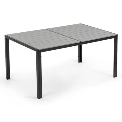 FORTIA 150x90cm Outdoor Dining Table, Rectangular, Furniture for outside