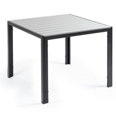 FORTIA 90 x 90cm Outdoor Dining Table, Square, Furniture for Outside